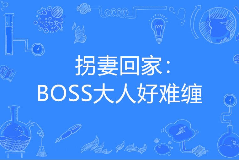 拐妻回家：BOSS大人好難纏