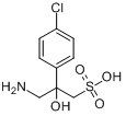 3-氨基-2-4-氯苯基-2-羥基丙烷磺酸