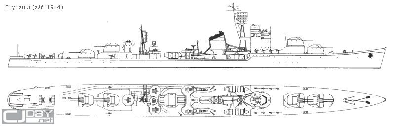 舊日本海軍秋月級防空驅逐艦