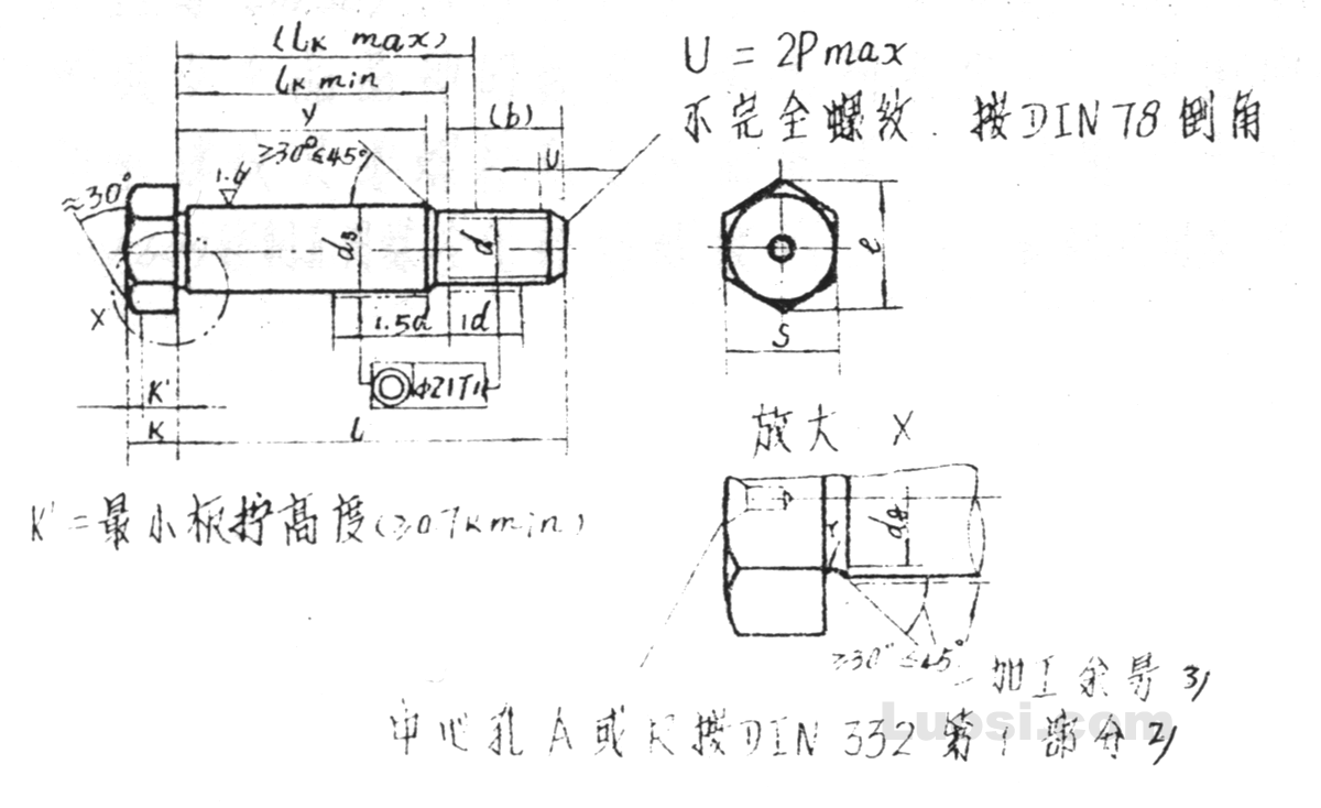 鉸制螺栓製作及套用