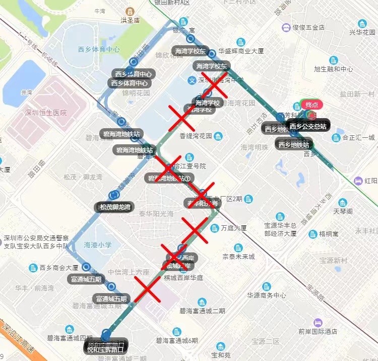 深圳公交B830路環線