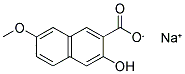 3-羥基-7-甲氧基-2-萘甲酸鈉鹽