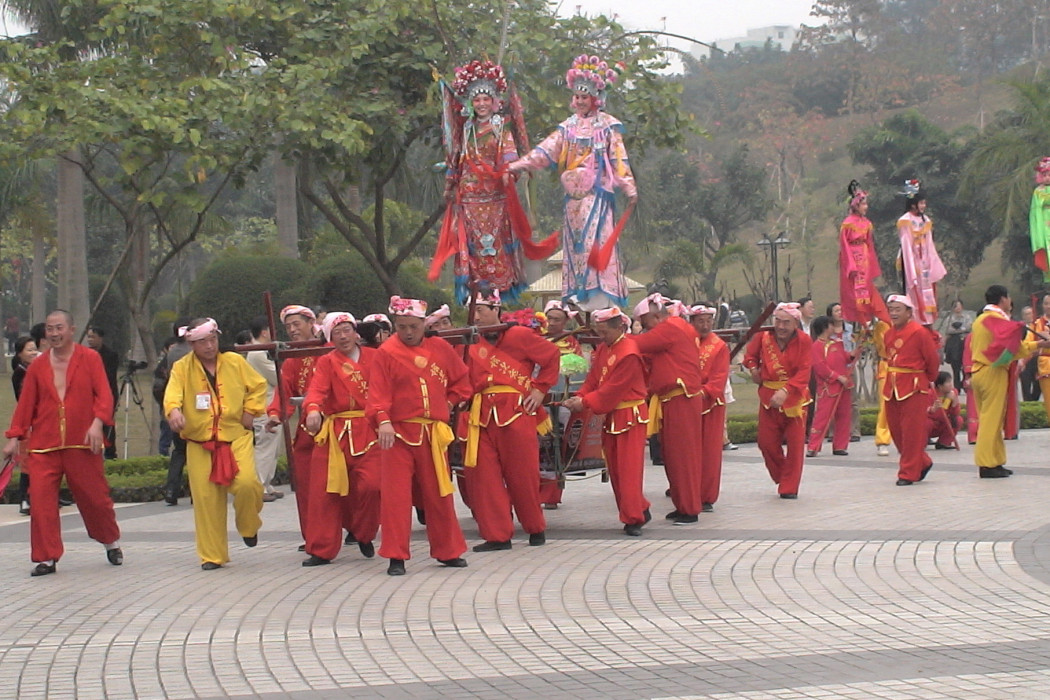 抬閣（芯子、鐵枝、飄色）（隆德縣高台）