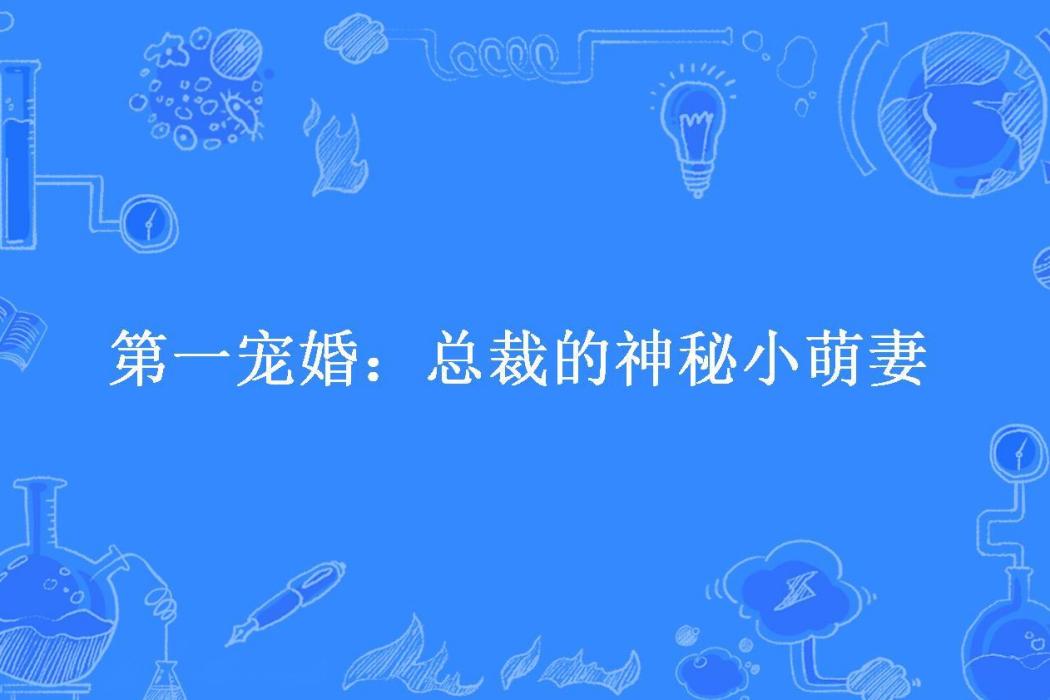 第一寵婚：總裁的神秘小萌妻