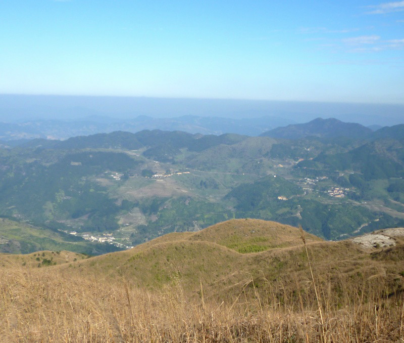 蛟塘崬頂峰俯瞰