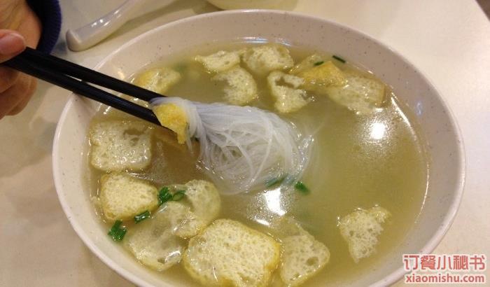 油豆腐冬粉湯