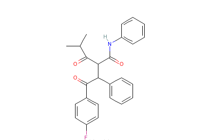 2-[2-（4-氟苯基）-2-氧代-1-苯基乙基]-4-甲基-3-氧代-N-苯基戊醯胺