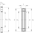 JIB UCFL208軸承