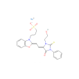 3-[2-[2-[3-（2-羥乙基）-1-苯基-2-硫代乙內醯脲-4-]亞乙基]-3(2H)-苯並惡唑]-1-丙磺酸鈉