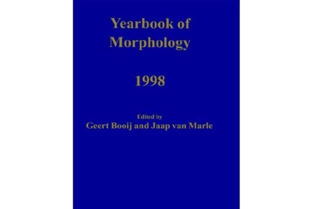 Yearbook of Morphology 1998