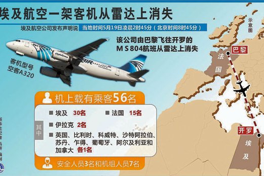 5·19法國飛往埃及客機失蹤事件