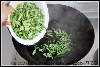 花生剁椒蒜香長豆角