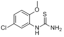 5-氯-2-甲氧基苯基硫脲