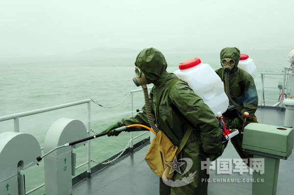 中國海上核生化應急救援隊