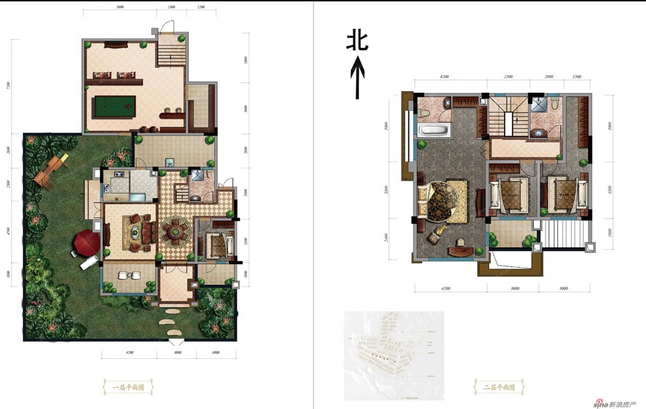 復地花嶼城戶型圖