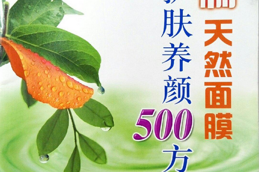 自製天然食物面膜護膚養顏500方