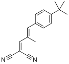 反-2-[3-（4-叔丁基苯基）-2-甲基-2-亞丙烯基]丙二腈