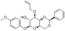 4-甲氧苯基3-O-烯丙基-4,6-O-苯亞甲基-β-D-吡喃半乳糖苷