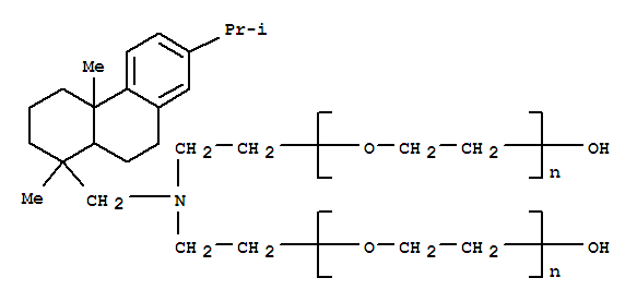 [[[1,2,3,4,4A,9,10,10A-八氫-1,4A-二甲基-7-（異丙基）-1-菲基]甲基]亞氨]二-2,1-乙基二聚環氧乙烷