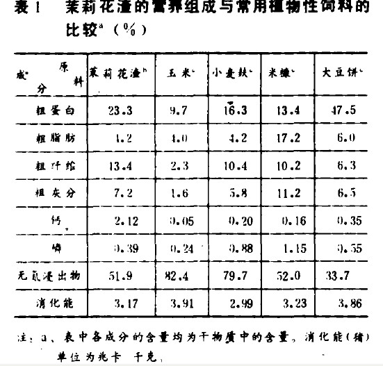 茉莉花渣