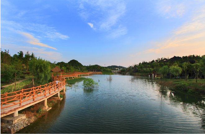 貴州鳳岡龍潭河國家濕地公園