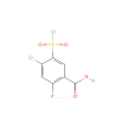 4-氯-5-氯磺醯基-2-氟苯甲酸