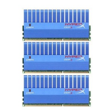 金士頓6GB DDR3 1600(KHX1600C9D3T1K3/6GX)