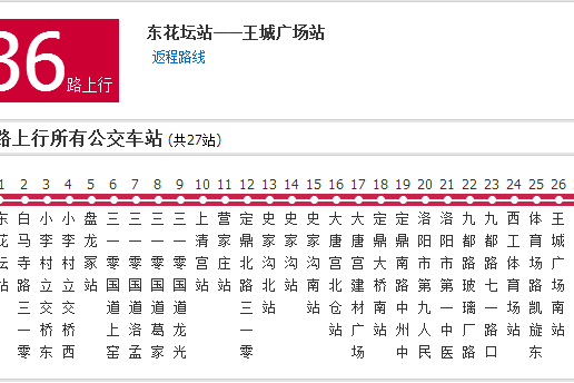 洛陽公交36路