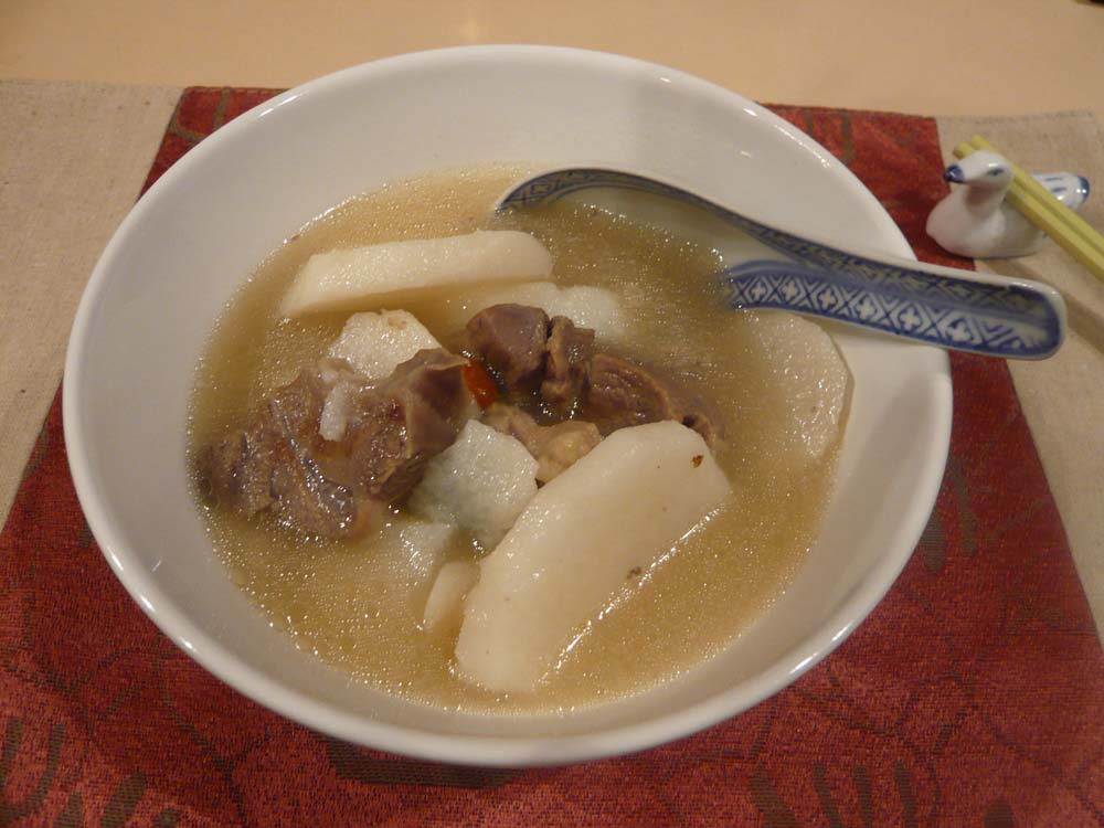 羊肉山藥湯