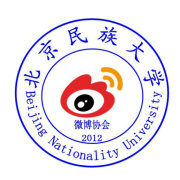 北京民族大學微博協會第一代會徽