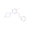 4-苄氧基-5-溴-2-（4-甲基-1-哌嗪）嘧啶