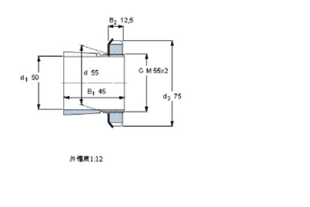 SKF H311軸承