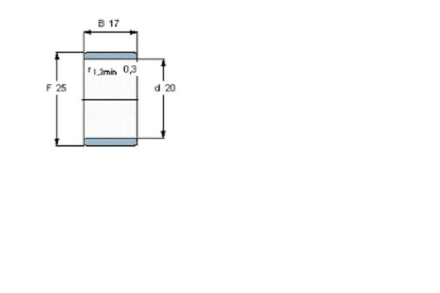 SKF IR20x25x17軸承