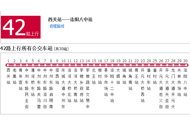 洛陽公交42路