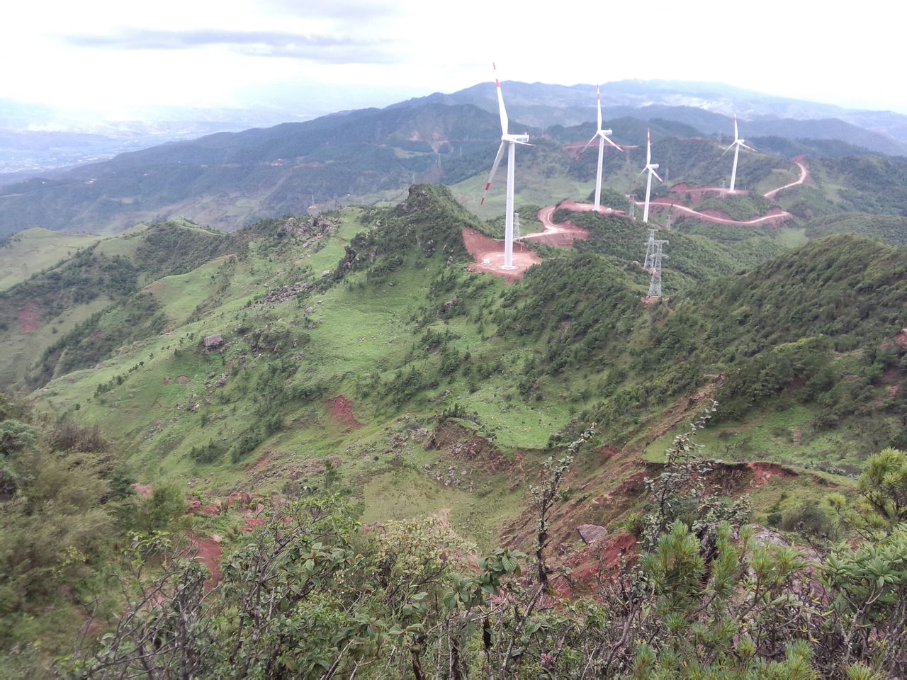 沙帽山風電場