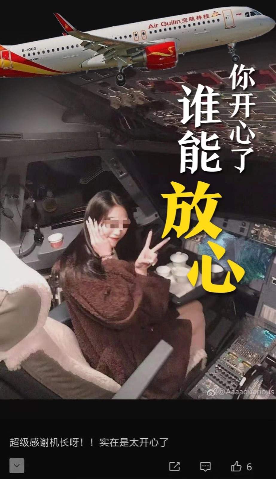 1·4桂林航空“女乘客進入飛機駕駛艙”事件