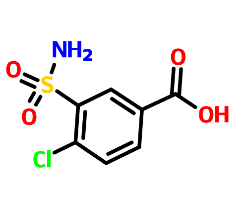 4-氯-3-磺醯胺基苯甲酸