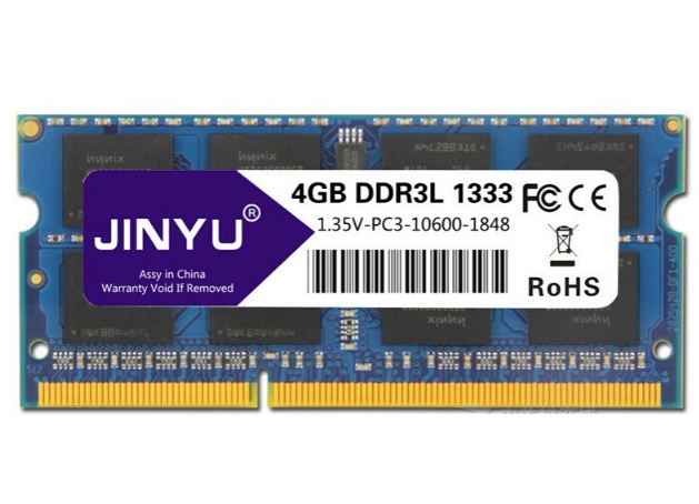 瑾宇海力士晶片 DDR3L 1333 4GB（筆記本）