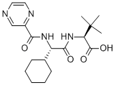 (2S)-2-環己基-N-（2-吡嗪基羰基）甘氨醯-3-甲基-L-纈氨酸