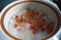 蝦頭菜泡飯