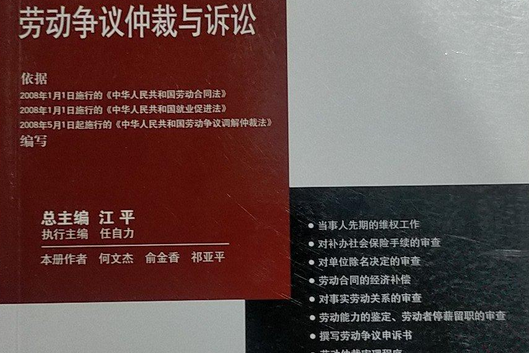 勞動爭議仲裁與訴訟(2008年法律出版社出版的圖書)