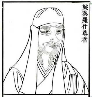 鳩摩羅什畫像