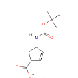 (-)-(1S,4R)-N-叔丁氧羰基-4-氨基環戊-2-烯-1-甲酸