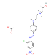 N-[2-[[4-[（2-氯-4-硝基苯基）偶氮]苯基]乙基氨基]乙基]-2-羥基-N,N-二甲基-丙銨醋酸酯