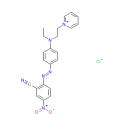 1-[2-[[4-[（2-氰基-4-硝基苯基）偶氮]苯基]乙氨基]乙基]吡啶氯化鹽