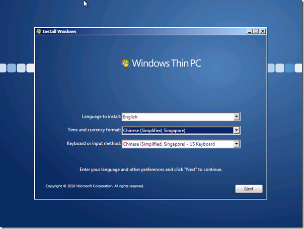 Windows Thin PC