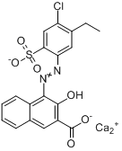 4-[（4-氯代-5-乙基-2-磺基苯基）偶氮]-3-羥基-2-萘甲酸鈣鹽