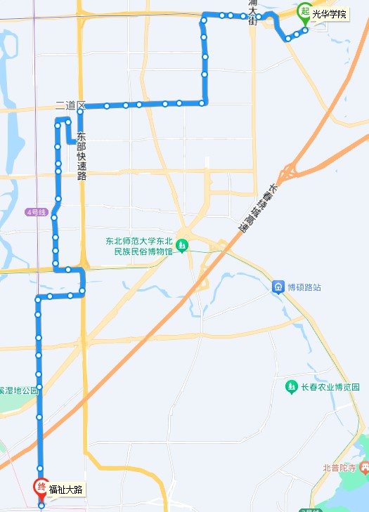 長春公交G190路