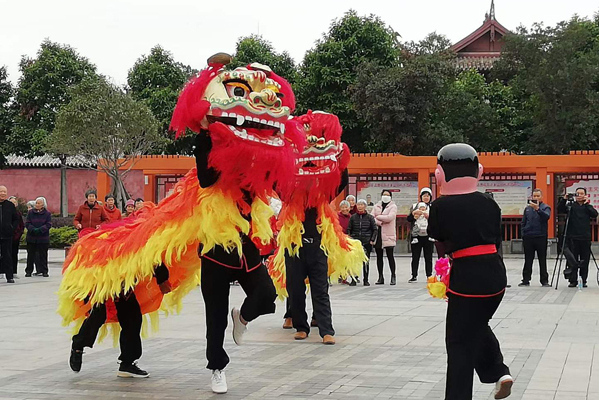 上杭中都打單獅