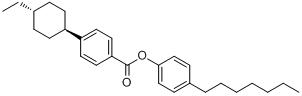 反式-4-（4-乙基環己基）苯甲酸對庚基苯酚酯